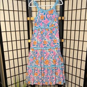 🦋Cat & Jack Floral Kids Dress - Pink, Orange, Blue 5/25$